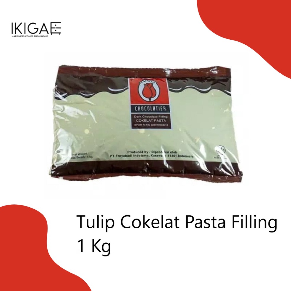 

NEW TULIP COKLAT FILLING COKLAT PASTA 1KG