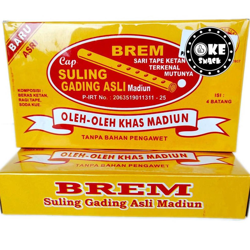 

COD TERMURAH Brem Cap Suling Madiun 1g