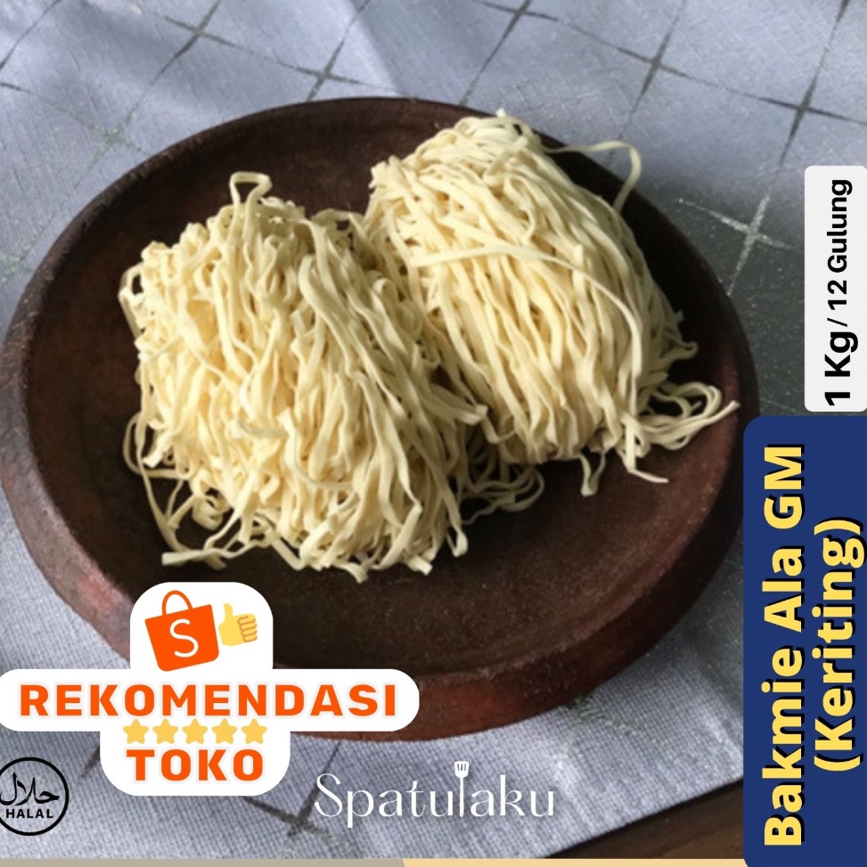 

GROSIR Bakmie Ala GM Keriting Untuk Mie Ayam Yamin Bakmie Dll