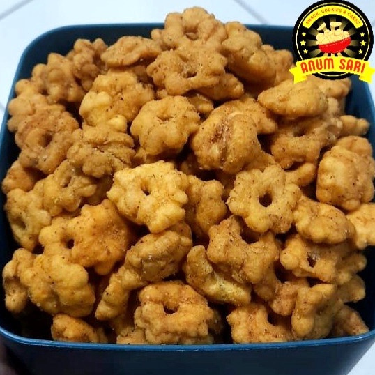 

Pilus Ribut Sakura Gurih Renyah 25 Gram Anum Sari