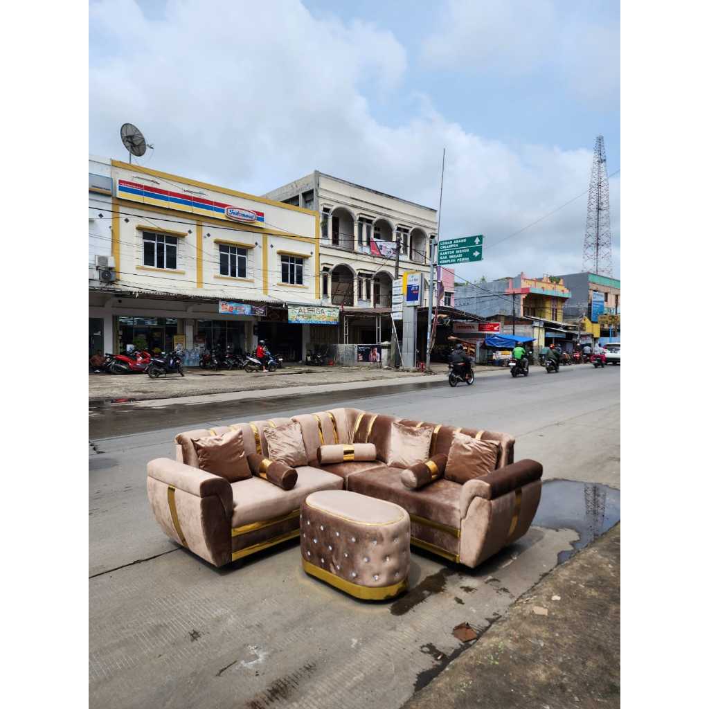 SOFA BELUDRU LEGACY / SOFA MEWAH / SOFA SUDUT