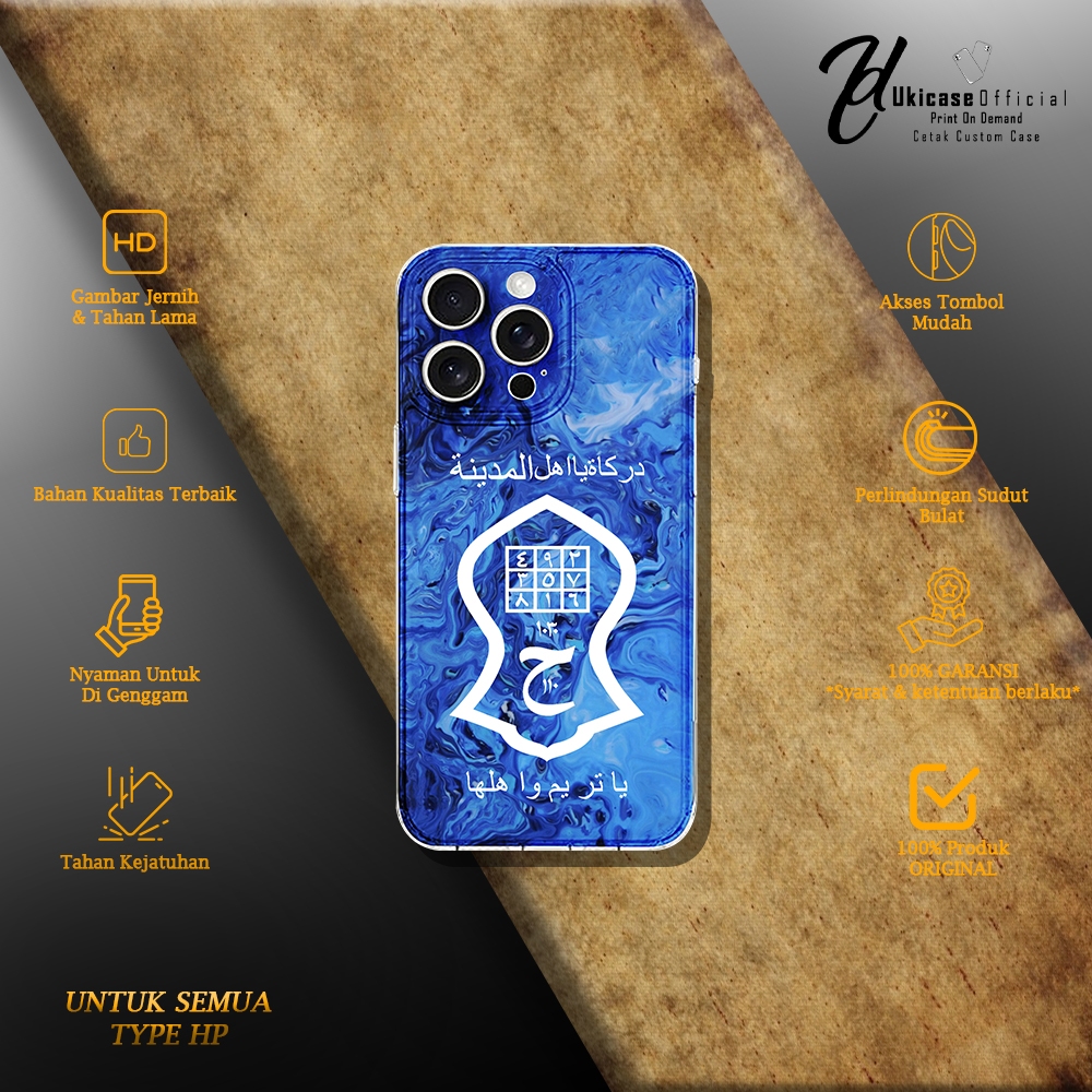 Custom Case Casing Custom Softcase kualitas Premium High Grade Terompah Case Nahdatul Ulama Nu