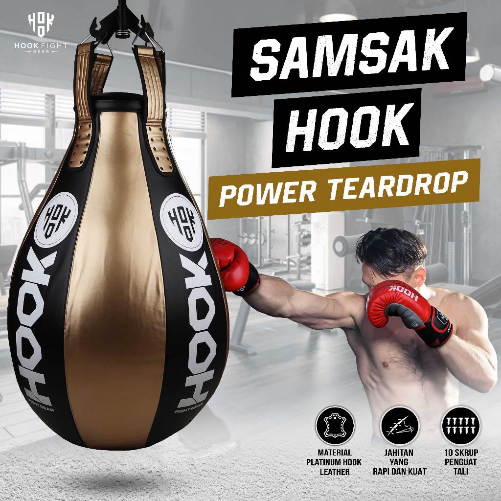 Samsak Tinju Teardrop Heavy Bag, Samsak Uppercut, Samsak Gantung, Samsak Tinju Gantung, Sansak Tinju