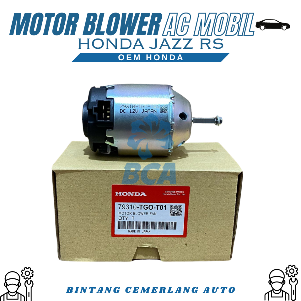 MOTOR BLOWER AC Mobil Honda Jazz RS OEM HONDA