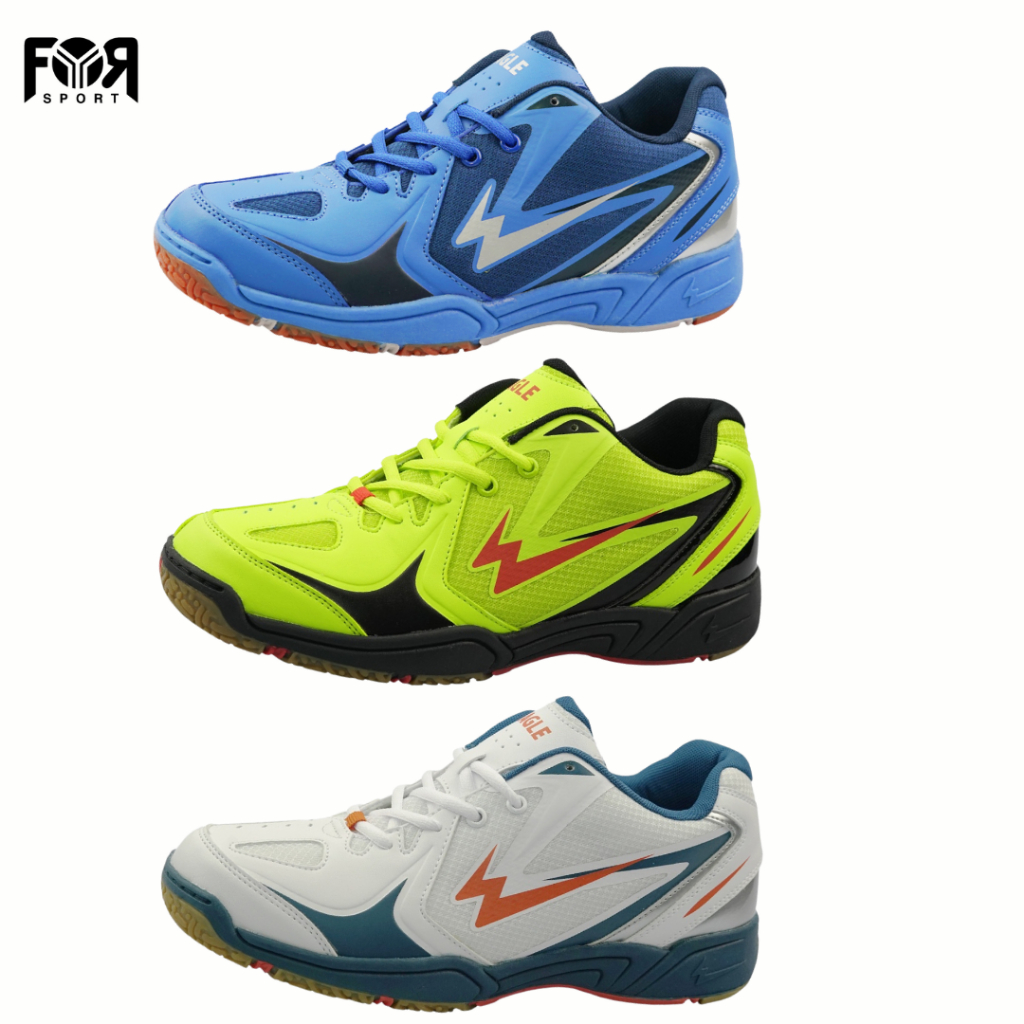 SEPATU BADMINTON ANAK EAGLE MAXI JR / SEPATU BULU TANGKIS ANAK EAGLE