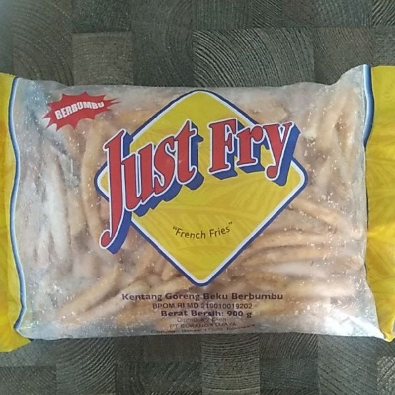 

Just Fry French Fries Seasoned | Berat Bersih 900gr