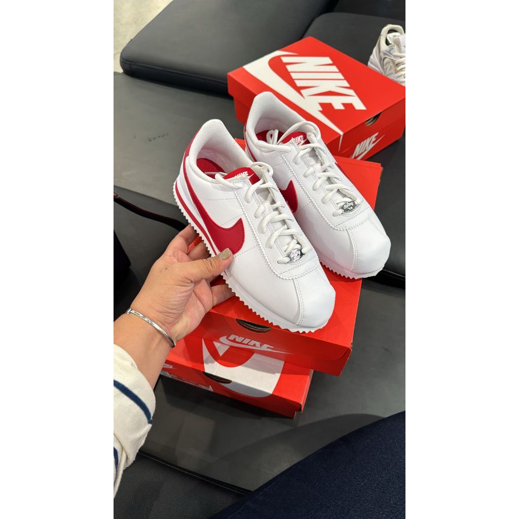 Nike Cortez List Merah 100% Original - Size GS