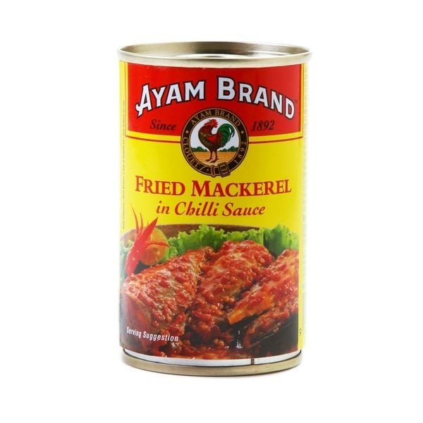 

Ayam brand fried mackerel in chilli 155g