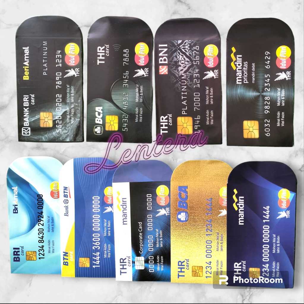 

Angpao / Amplop Lebaran Motif ATM