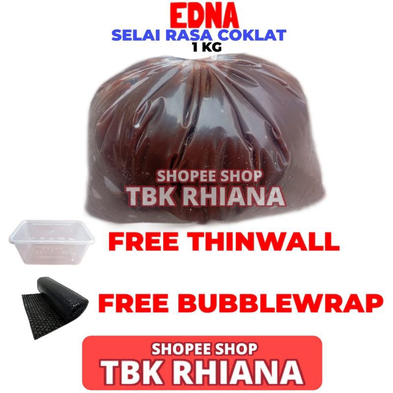 

Selai Edna Rasa Coklat 1kg Repacked