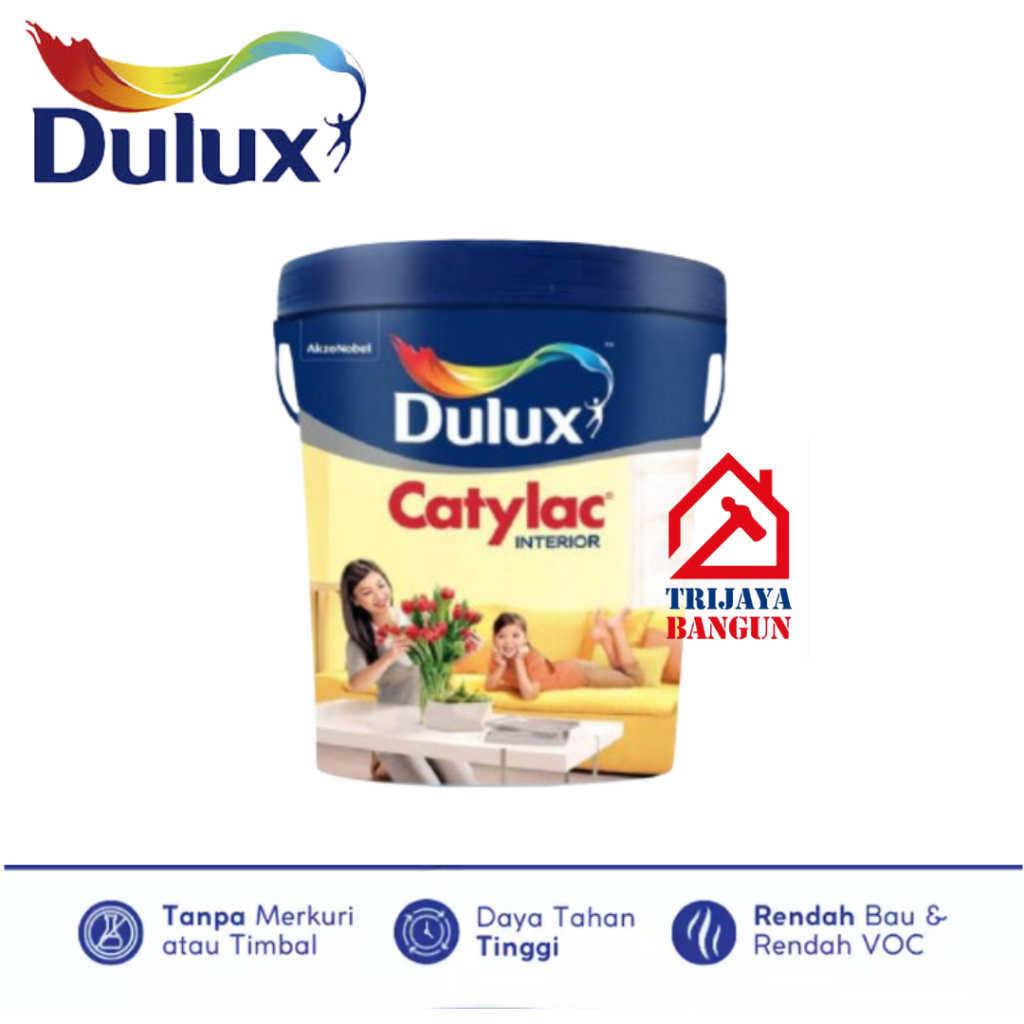 CAT TEMBOK INTERIOR DULUX CATYLAC 25 KG