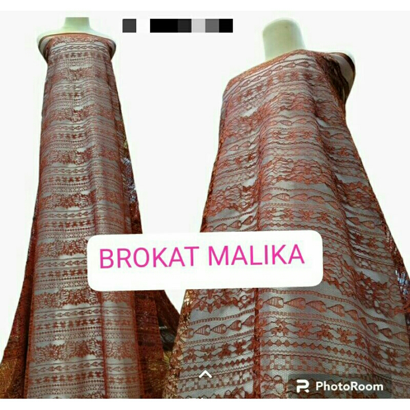 KAIN BROKAT MALIKA METERAN/KAIN BRUKAT METERAN//BAHAN BRUKAT METERAN BAHAN