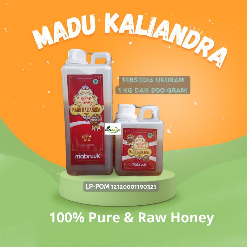 

Madu bunga Kaliandra kalianda Mabruuk raw honey rawhoney asli murni untuk kesuburan program hamil penyubur kandungan