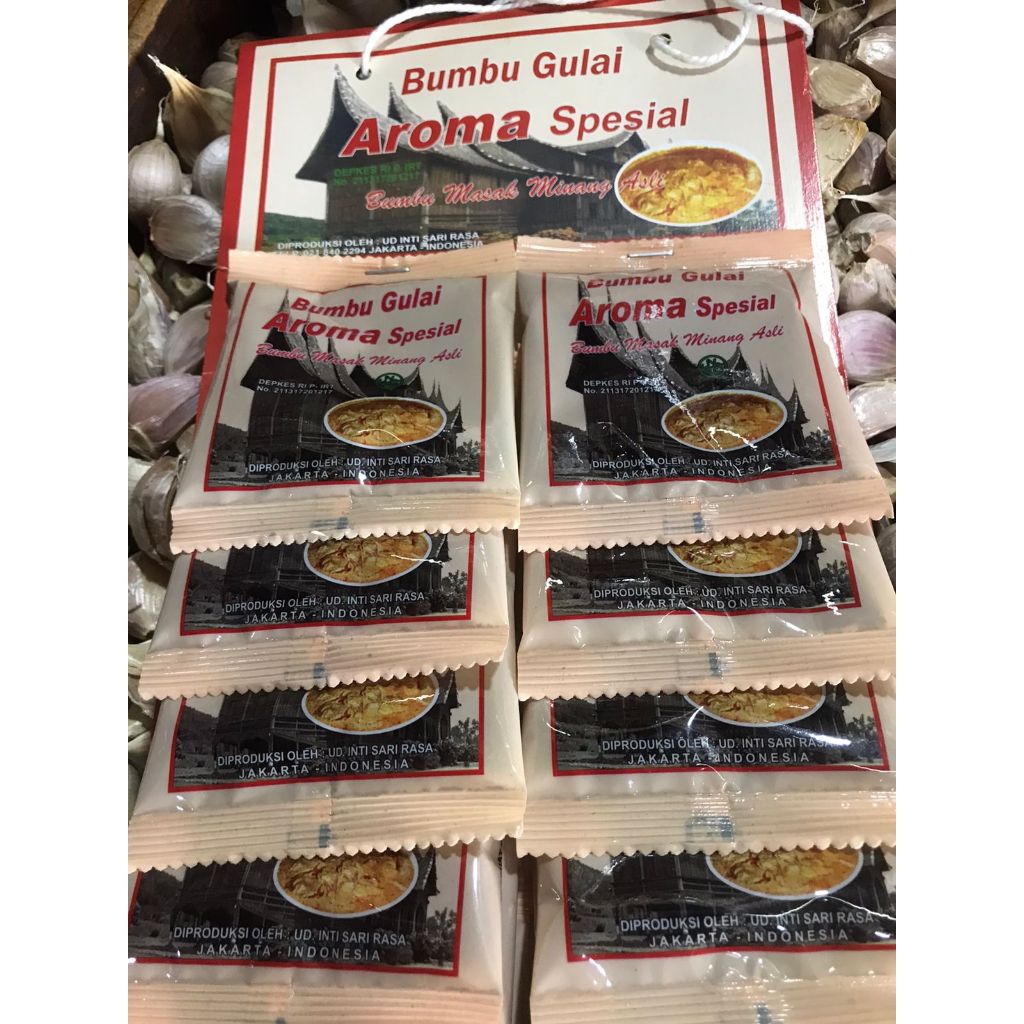 

RB Bumbu Rendang dan Gulai Aroma Spesial Renceng isi 20 Bungkus