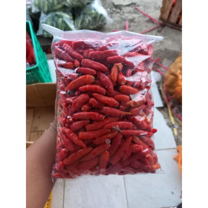 

Cabai Rawit Merah Petik 1Kg