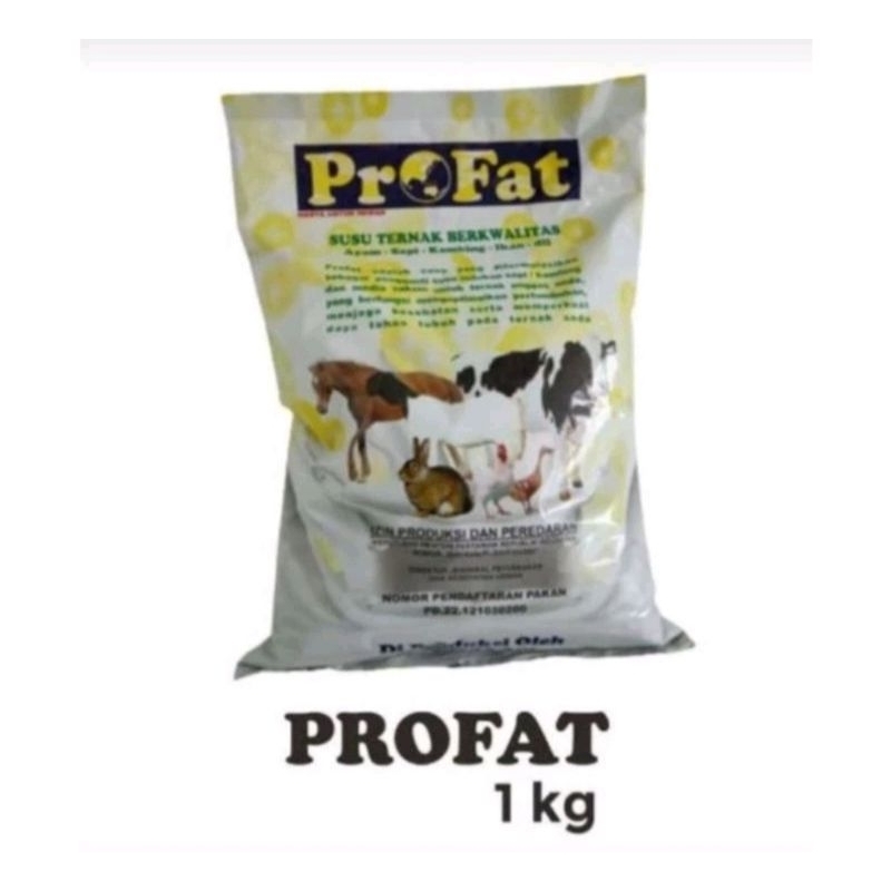 Profat 1 Kg Susu Pengganti Anak Kambing Domba Cempe Sapi Pedet Ayam Unggas