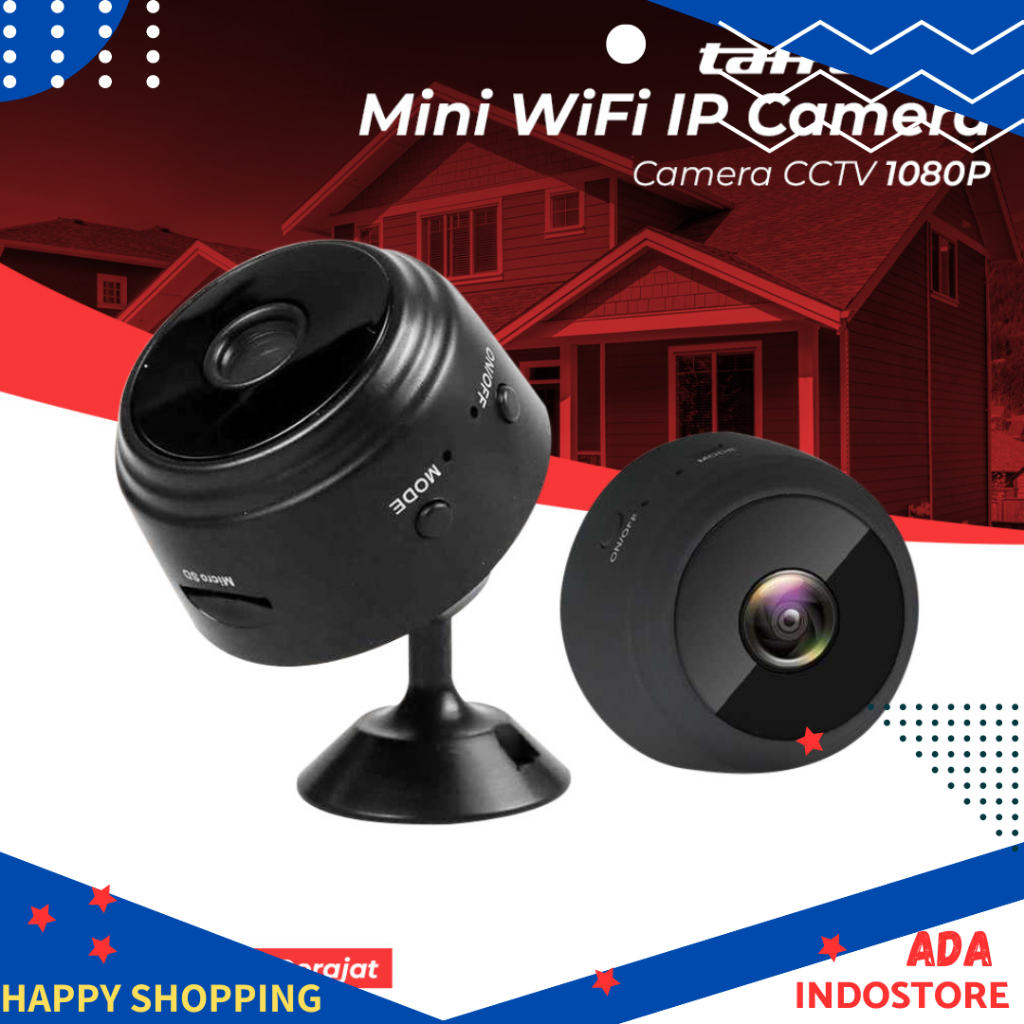 Mini WiFi IP Camera CCTV 1080P