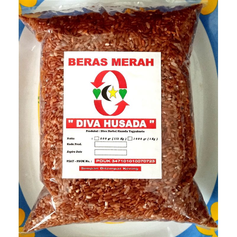 

beras merah organik DIVA HUSADA