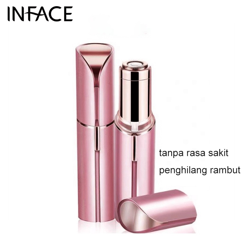 ART C44O VIVID VOGUE Penghilang Rambut Wajah Portabel USB Listrik Isi Ulang Mini Lipstik Alis Pemang