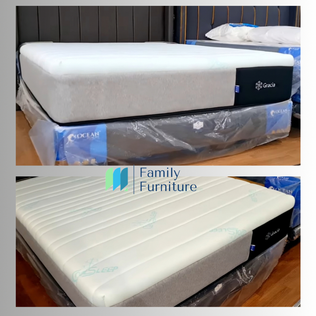 Springbed Ocean Gracia - MATRAS / FULLSET - 180 x 200