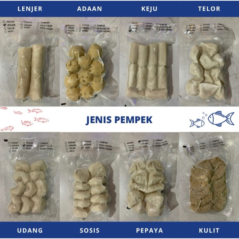 

Pempek NORI Lampung | Pempek Telur | Pempek Keju Ready Stock