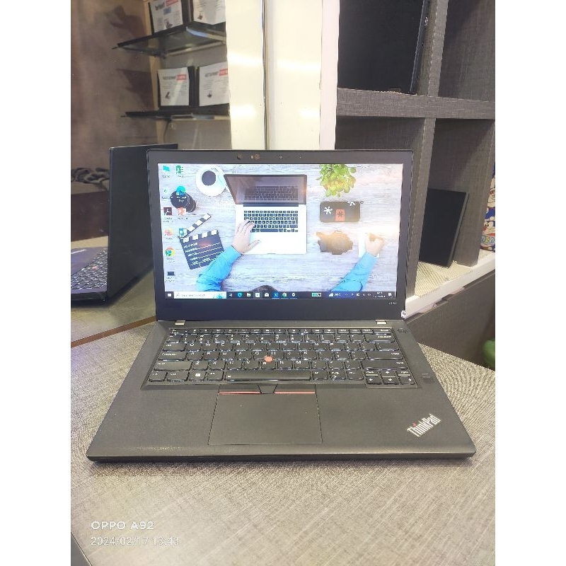 Laptop Lenovo Thinkpad T480 Core i7 Gen 8 RAM 32GB SSD 1TB 14in FHD Mulus
