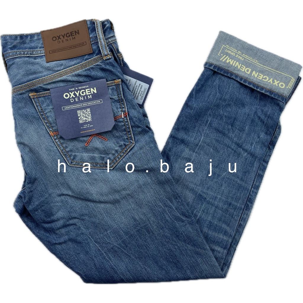 OXYGEN DENIM (706-5003) Celana Oxygen Slim Fit - Core Seasonal
