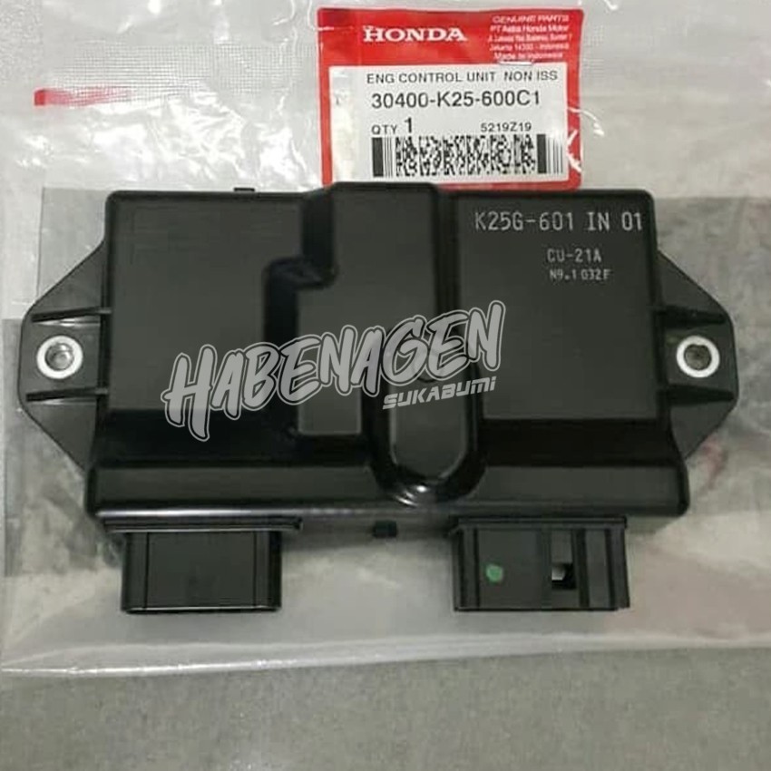 ECM ECU CDI PGM-FI PGM FI UNIT honda beat fi injeksi esp pop 2015 2016 NON ISS tidak idling stop ori
