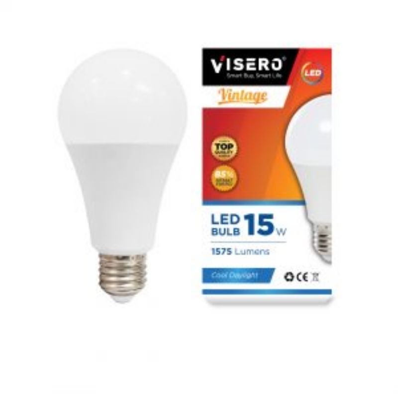 lampu led bulb visero vintage 15 Watt / lampu LED putih / visero vintage