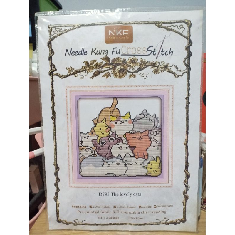 Paket Kristik Sulam Cross Stitch