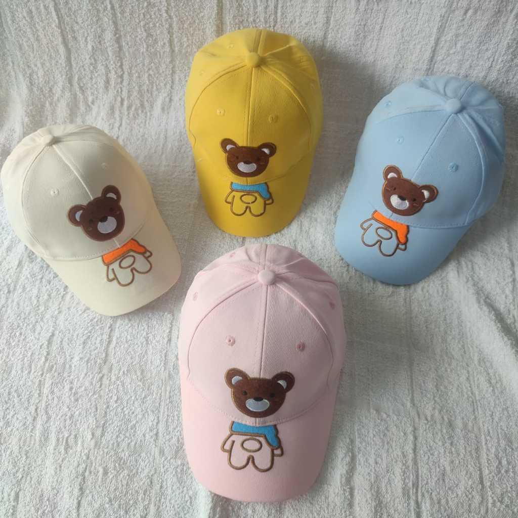 Topi Baseball anak / TOPI PET BESAR BEAR 2-5 TAHUN