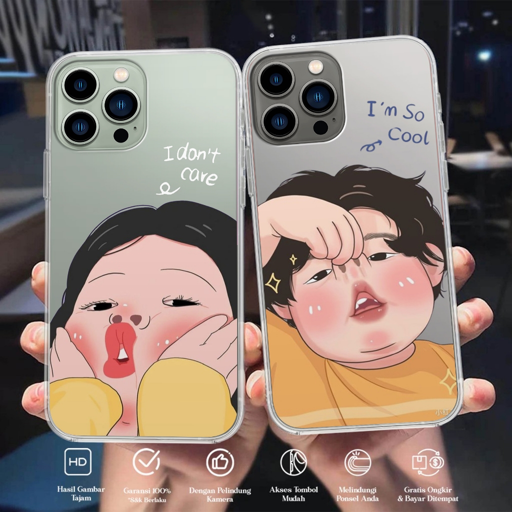 Case Motif COUPLE LUCU XIAOMI REDMI 7 10A REDMI 9 NOTE7 REDMI 6A REDMI 5 POCO M5S POCO F3 REDMI 5PLU