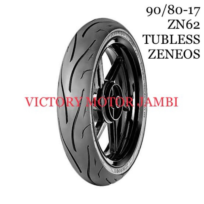 BAN LUAR DEPAN VIXION NEW 90/80-17 ZN62 TUBLESS ZENEOS