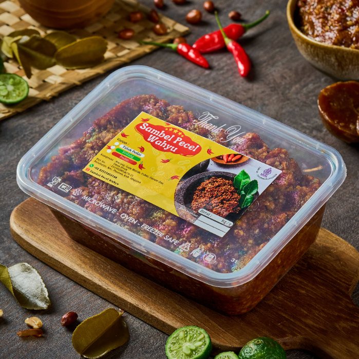

Sambel Pecel Wahyu khas Madiun 500g/gram | Sambal Pecel Wahyu