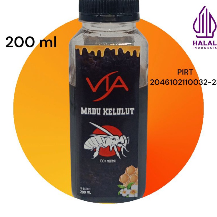 

COD NEWPRODUCT Madu Kelulut trigona klanceng madu hitam madu murni 2 ML
