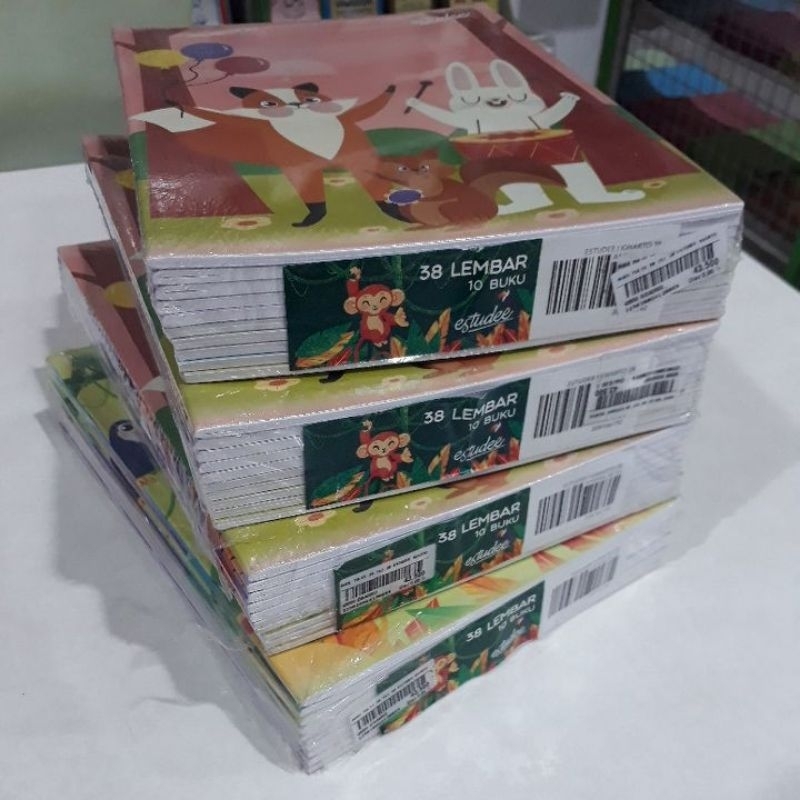 

BUKU TULIS 38 LEMBAR 10 BUKU : ESTUDEE