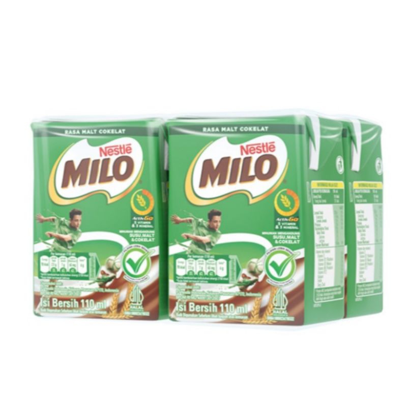 

Milo Susu UHT Activ-Go Pack 4 x 110ml