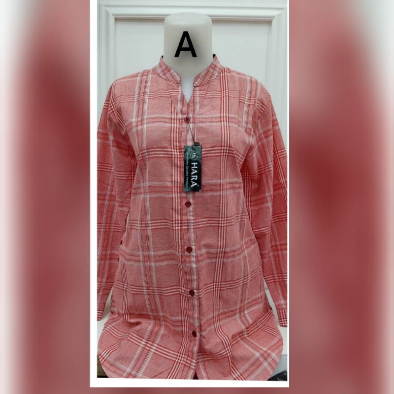BLOUSE HARA WANITA // TUNIK SANTRI WANITA
