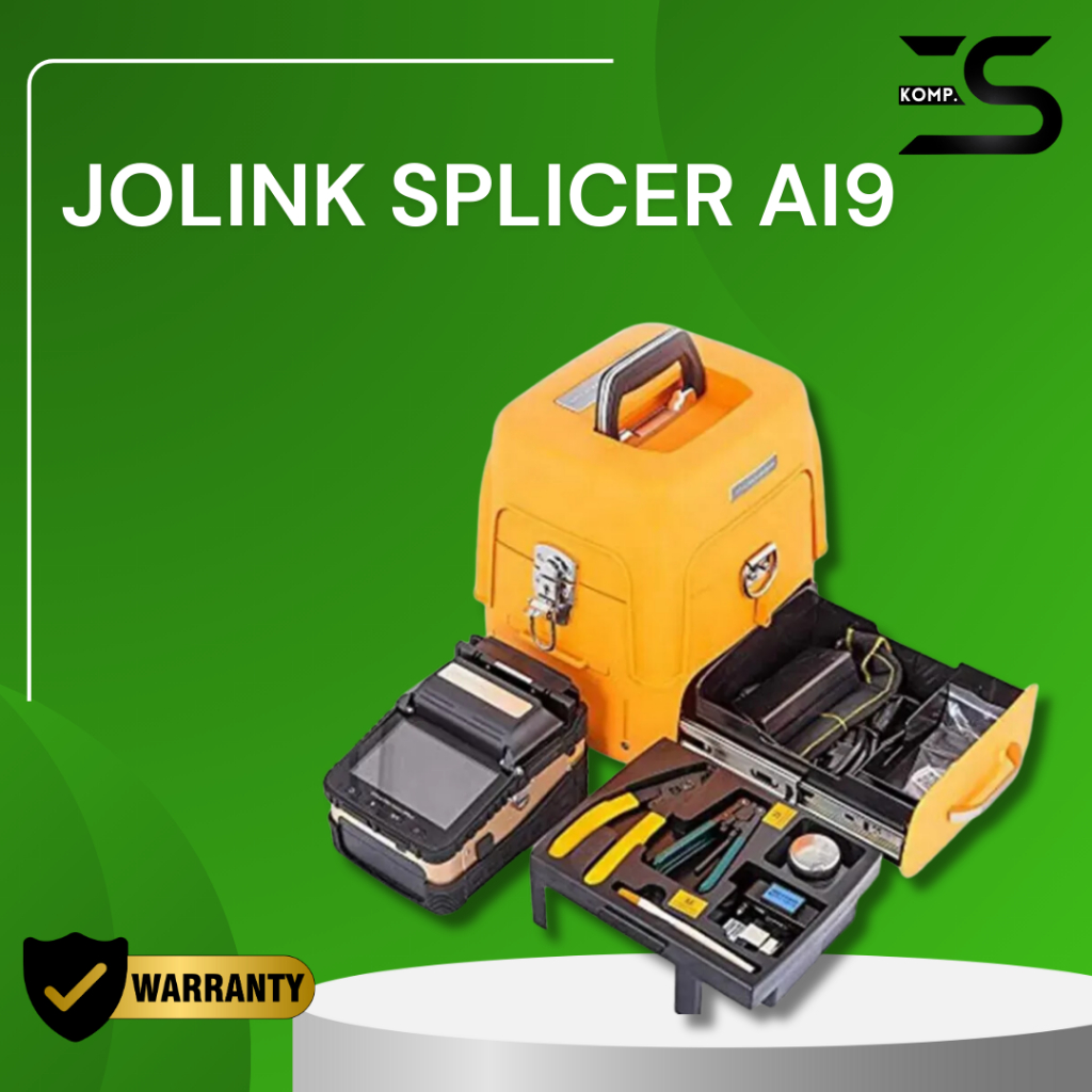 Splicer Jolink Ai9 - Splicer Jolink - Ai9 - Alat penyambung kabel Fiber Optic