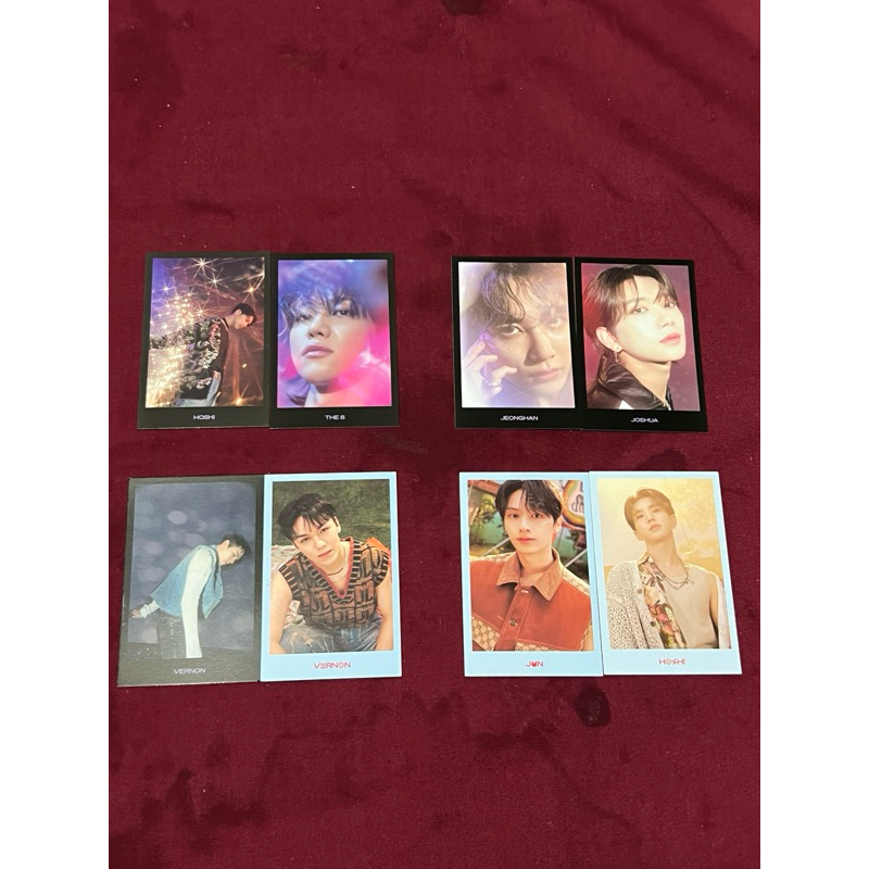 INSTANT PHOTOCARD 2.14pm dan 10.23pm/ IN THE SOOP 2 [ITS] / SECTOR 17 / POWER OF LOVE / YOUR CHOICE / IN THE SOOP SEVENTEEN / ALBUM