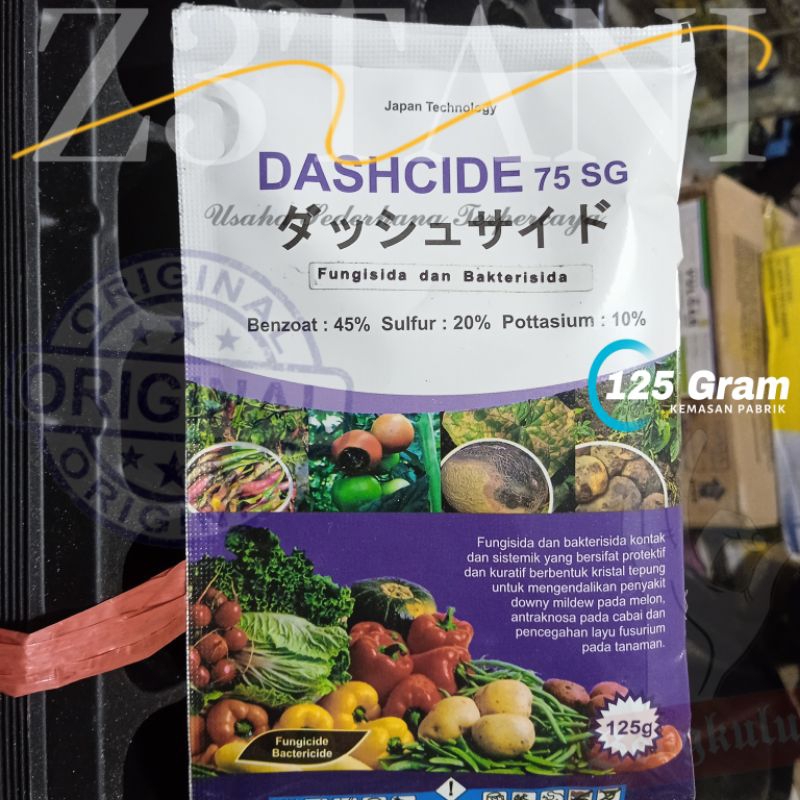 Fungisida DASHCIDE 75 SG - 125 Gram - Pestisida Bakterisida