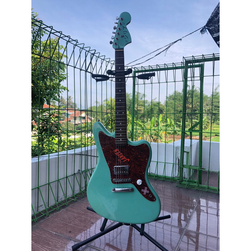 Jazzmaster Custom Surf Green Matching Headstock