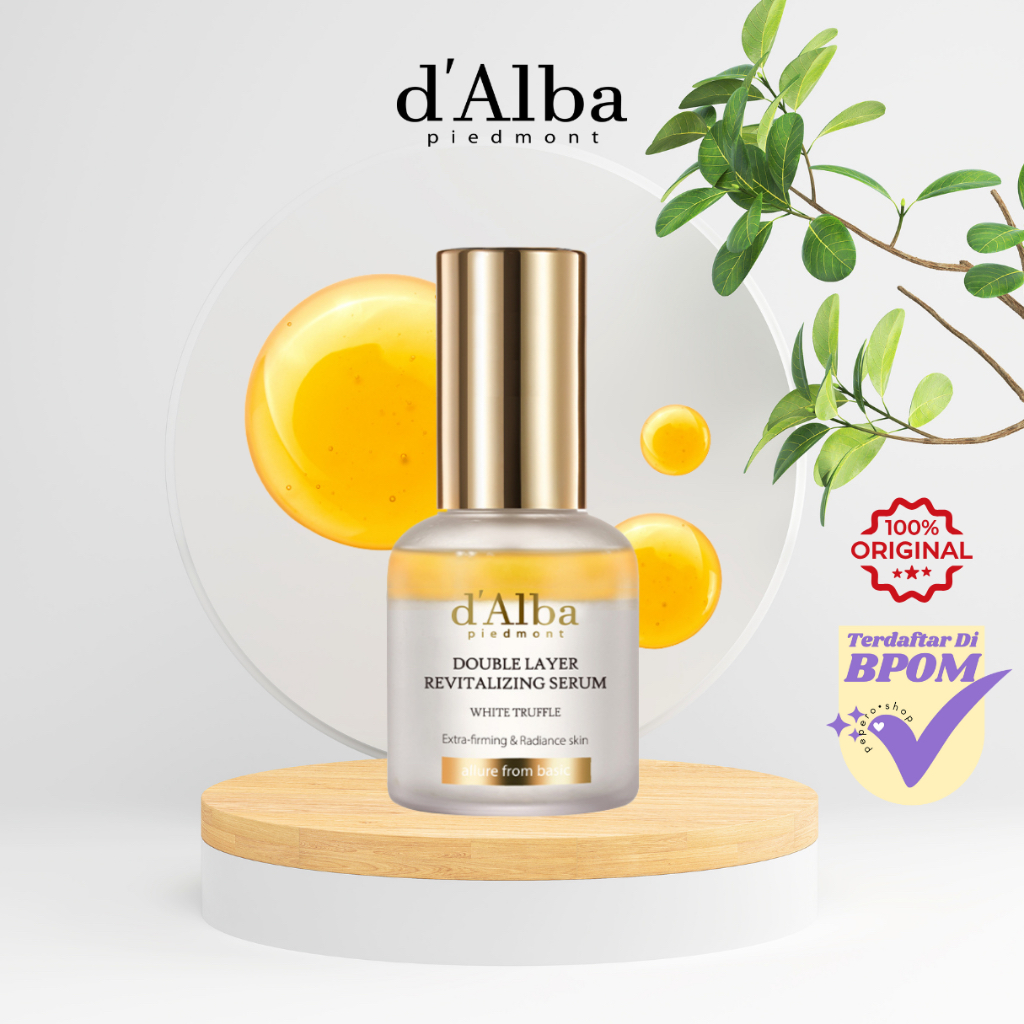 D’ALBA White Truffle Double Layer Revitalizing Serum 30ml