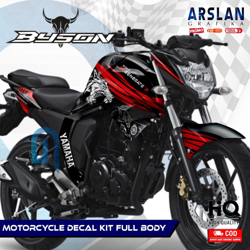 Decal Byson New Decal Byson FI Full Body Stiker Byson Fi Full Body Striping Byson injeksi Variasi Se