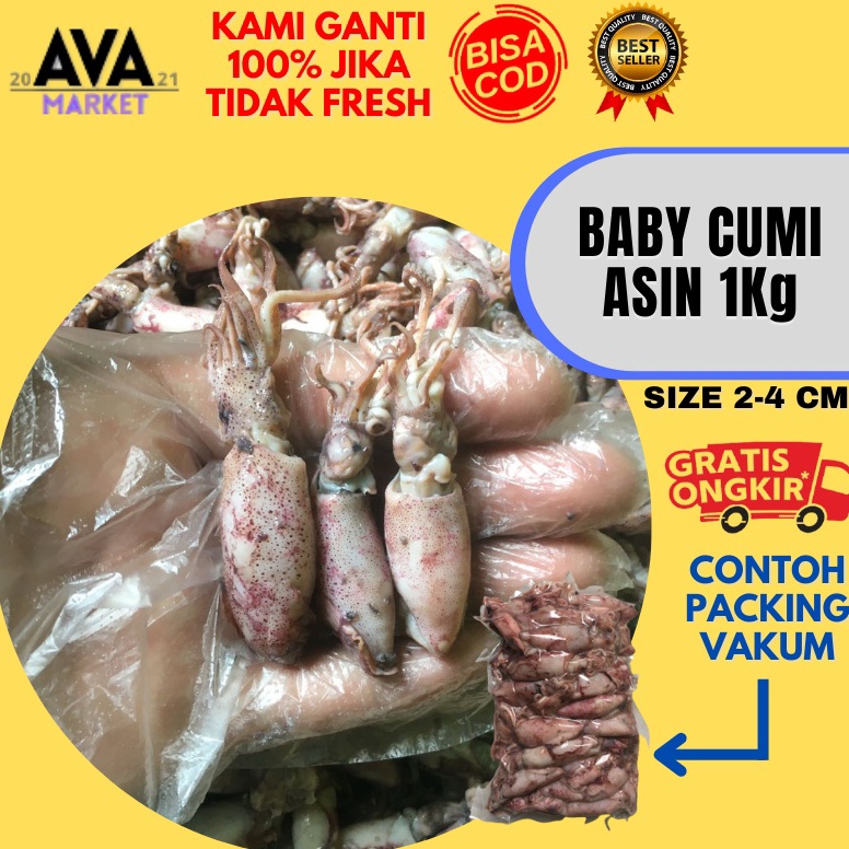 

BEST SELLER Baby Cumi Asin Baby Fresh 1KG