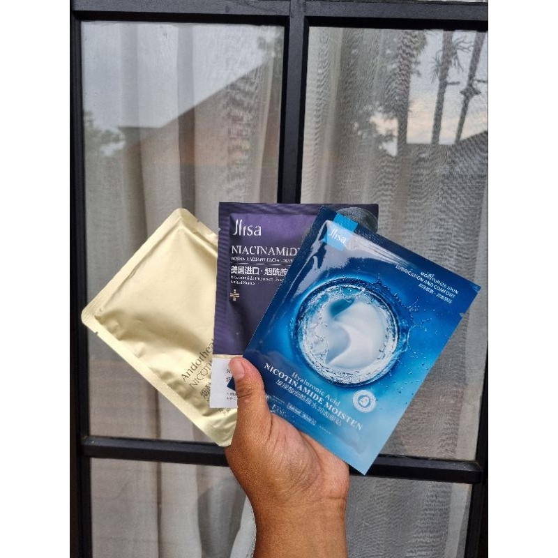Jlisa Sheet moisturizing facial mask isi 10 sheet