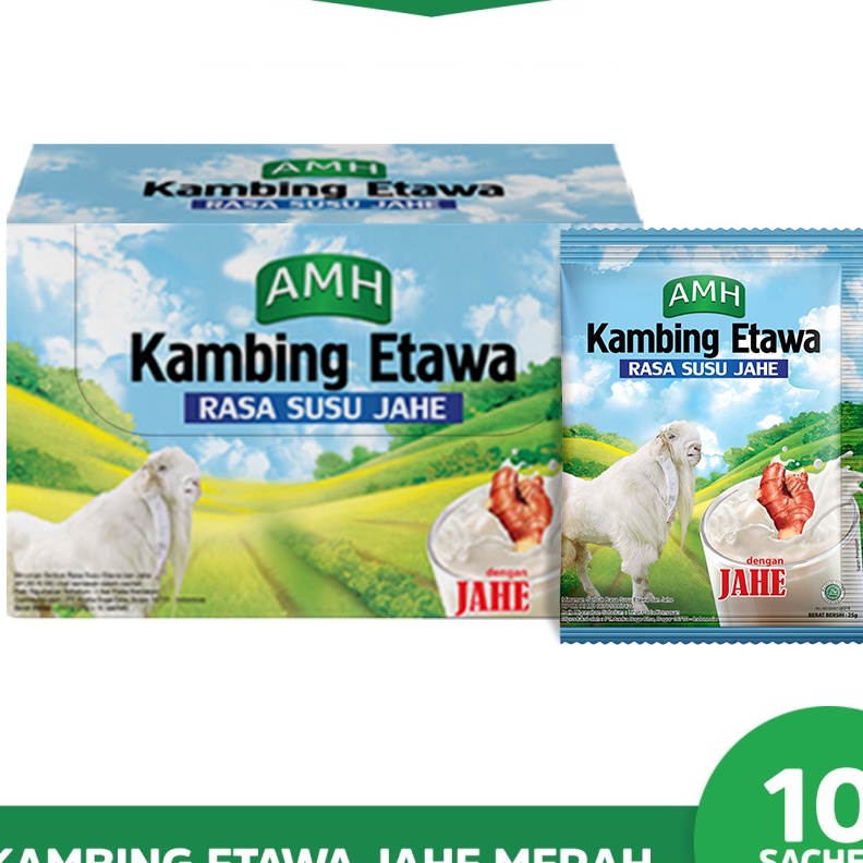 

Terbaru 33 AMH Kambing Etawa Variant Jahe Box 1 sachet