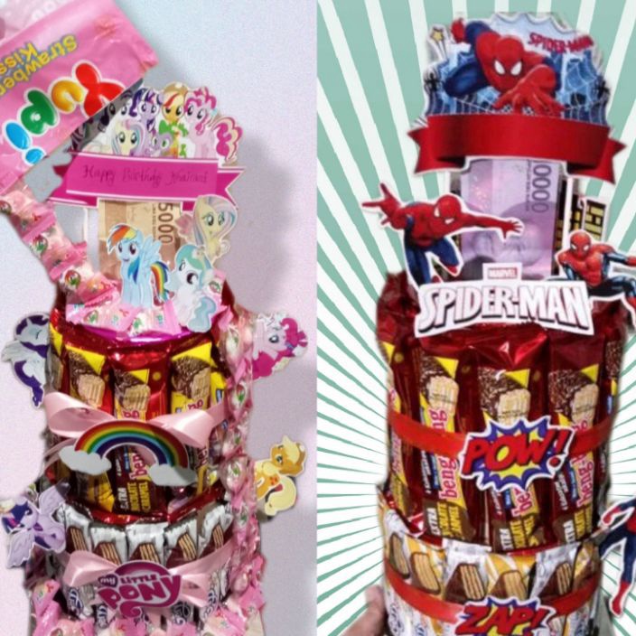 

55 COD snack tower snack cake