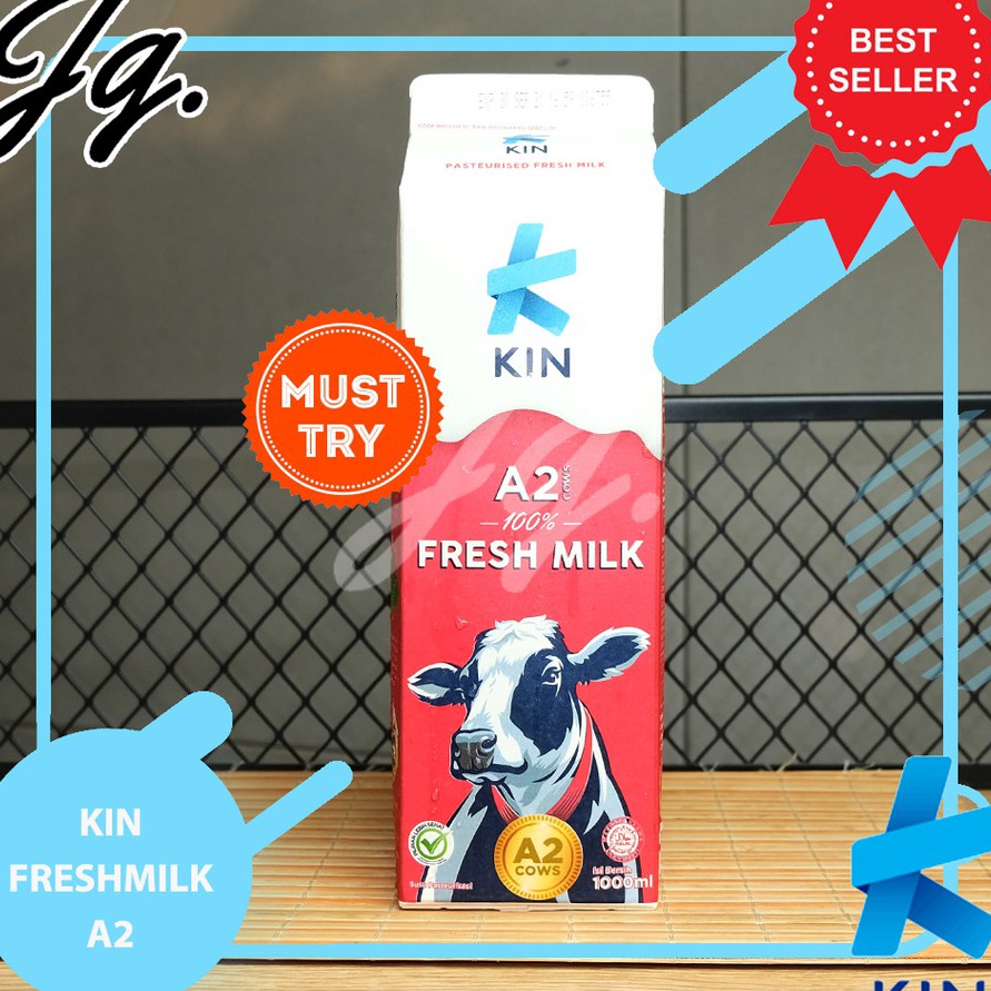 

Dijamin Ori KIN MILK FRESH MILK VIT A2 SUSU KIN FRESH MILK 1 LITER