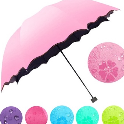 55 COD Jualan Grosir  Payung 3 Dimensi Ajaib  Payung Lipat Ajaib  Payung Lapisan Anti UV  Magic 3D A